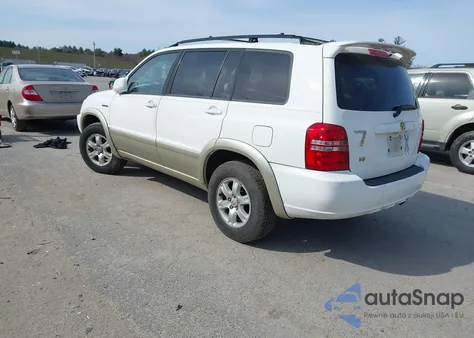 2002 Toyota Highlander Limited V6 from USA, damaged, VIN JTEGF21A420043786